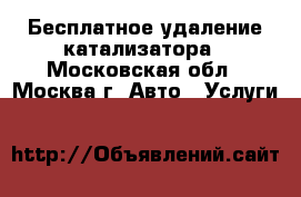 Бесплатное удаление катализатора - Московская обл., Москва г. Авто » Услуги   